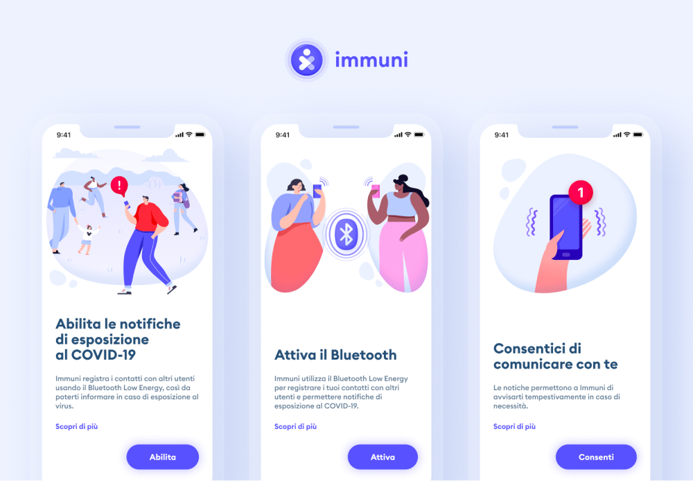 Immuni - Contact Tracing App Italy